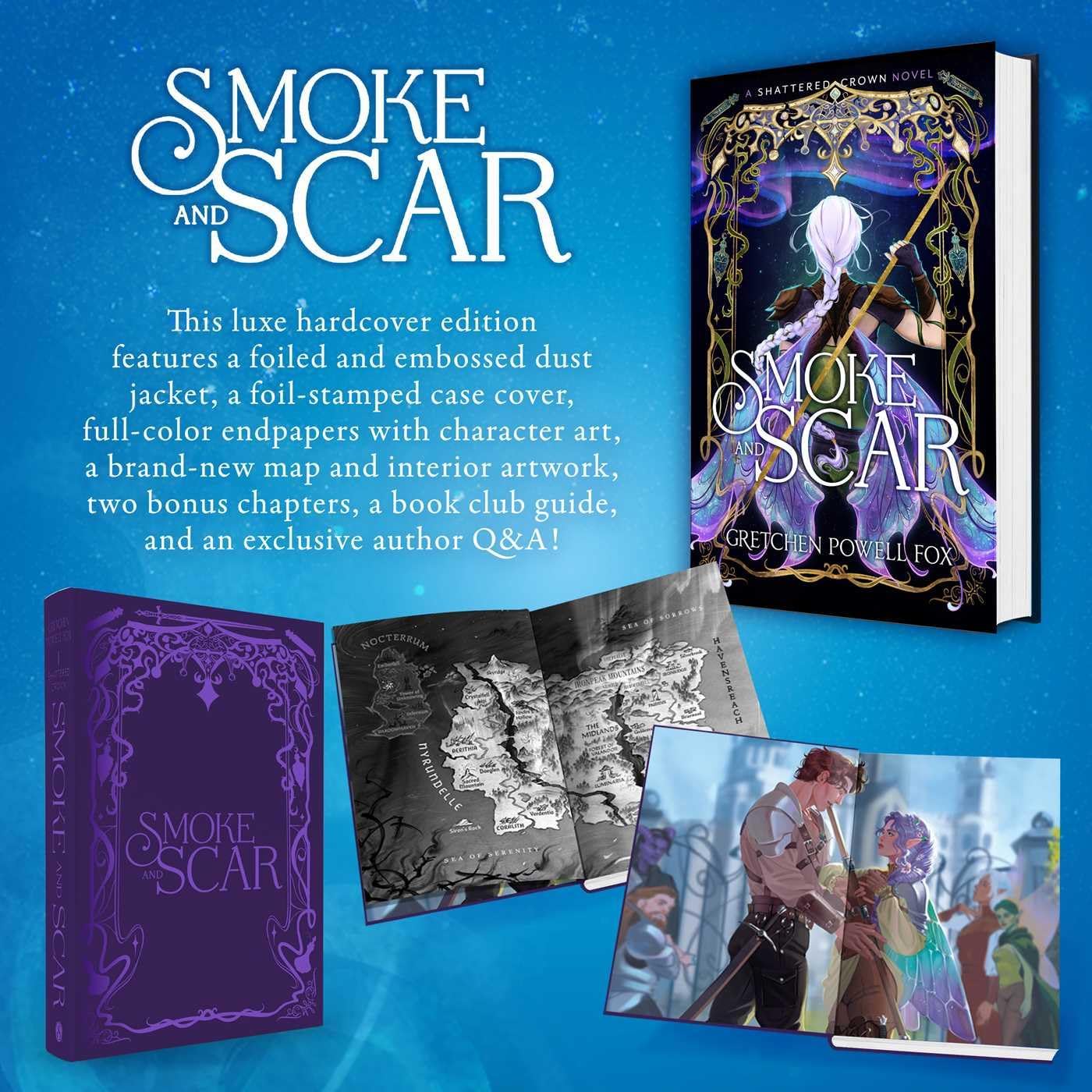 Smoke and Scar (Luxe Edition Hardcover)Gretchen Powell Fox - Imported