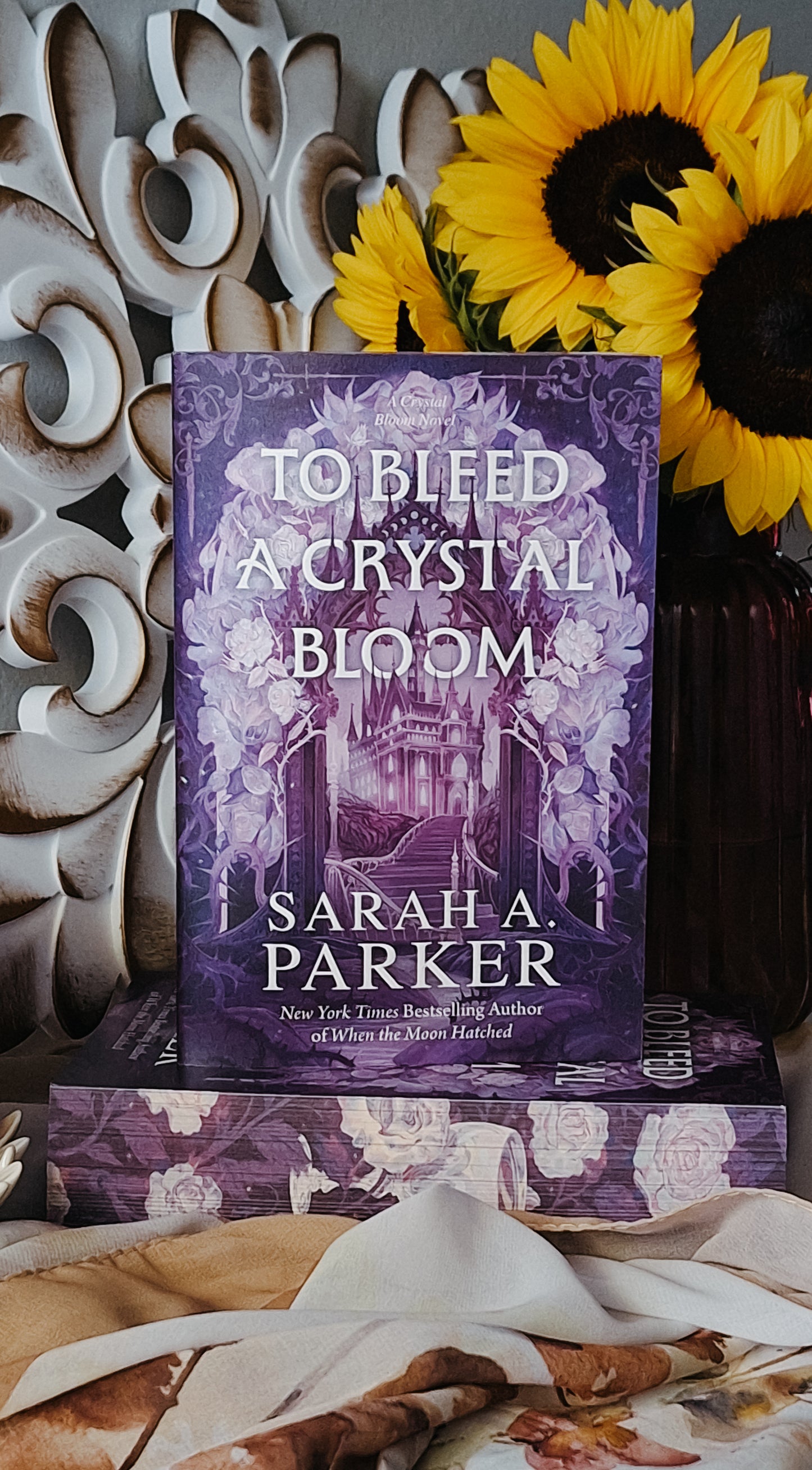 To Bleed a Crystal Bloom (Special Paperback Edition) Sarah A. Parker - Imported