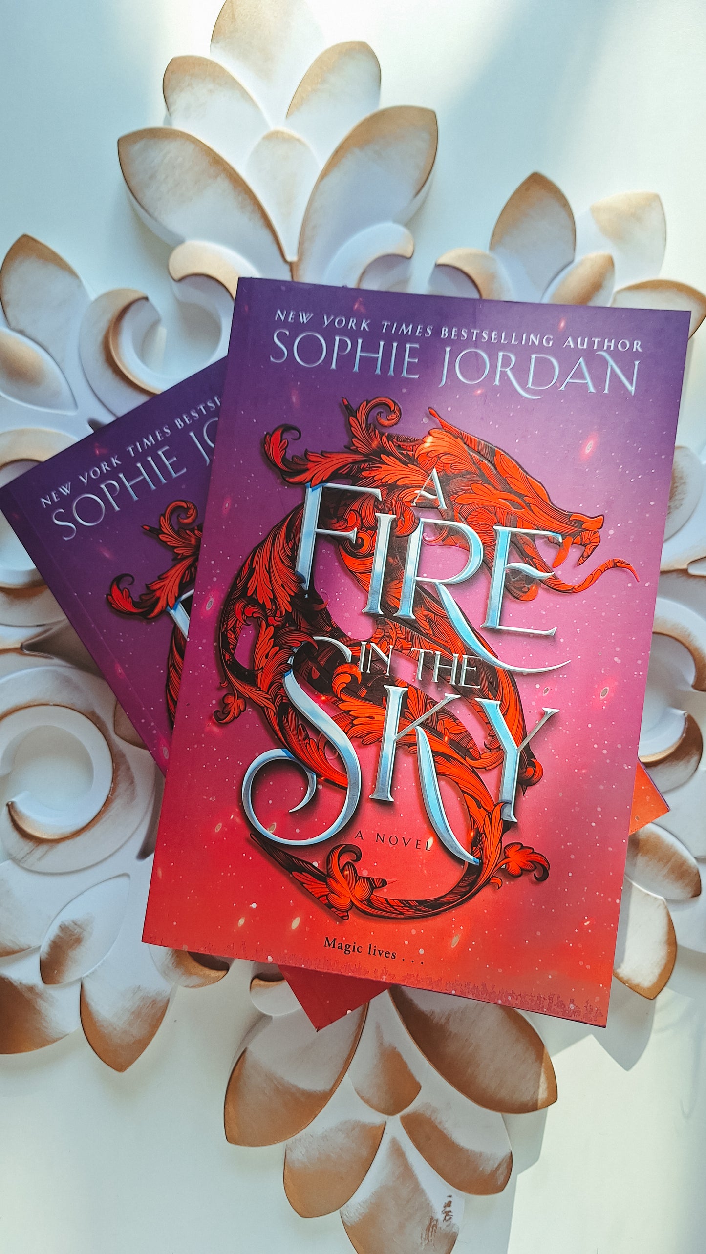 SALE| A Fire In The Sky (Special Paperback Edition) Sophie Jordan - Imported